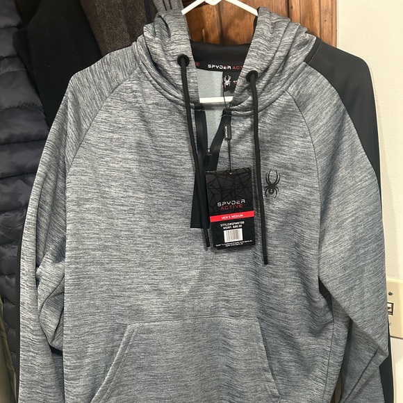 New mens Medium Spyder hoodie - Picture 1 of 2